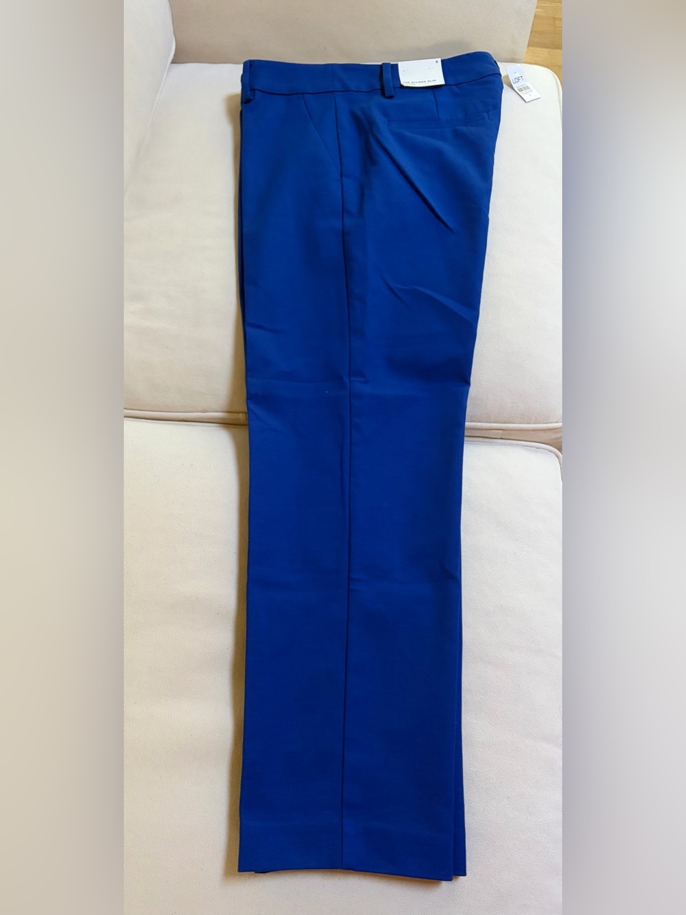 LOFT Electric Blue Riviera Slim size 6 - Picture 3 of 5